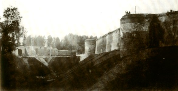 Maastricht, sloop vestingwerken, Brusselsepoort3