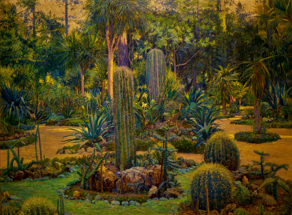 M. Evelyn McCormick - Cactus Garden, Del Monte