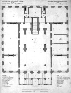 Maastricht, Townhall, Groundplan main floor