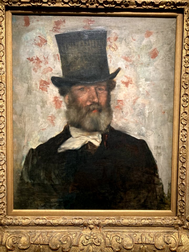Léopold Levert par Edgar Degas