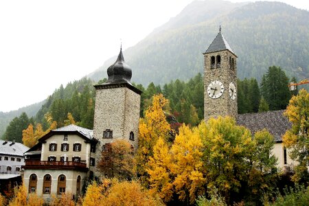 Tower autumn travel