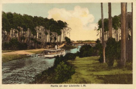 Löcknitz (Meckl.), Mecklenburg-Vorpommern - Dampfer (Zeno Ansichtskarten)