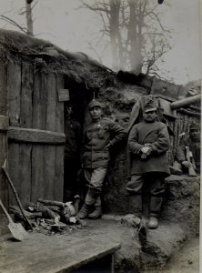 M.G.Unterstand. F.J.Baon Nro.28. Lopuszno, 30.I.1916. (BildID 15453999)