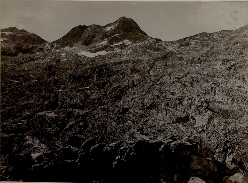Löwenkopf, Krnplateau, Krn Kote 1996 von Vk.Lemez ca.10m unterhalb des Gipfels. (BildID 15482440)