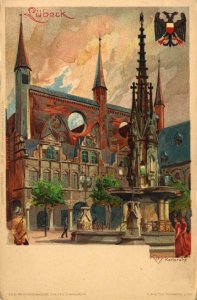 Lübeck, Schleswig-Holstein - Rathaus (2) (Zeno Ansichtskarten)