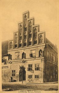 Lüneburg, Niedersachsen - Rathaus, Nordseite (Zeno Ansichtskarten)