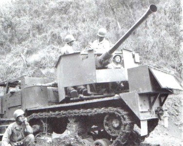 M3-halftrack-Bofors-40mm-gun-208thAAABtn-SW-Pacific-May-1945-usasc-1