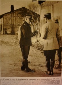 M 128 5 Balfourier chef 20e Corps Verdun