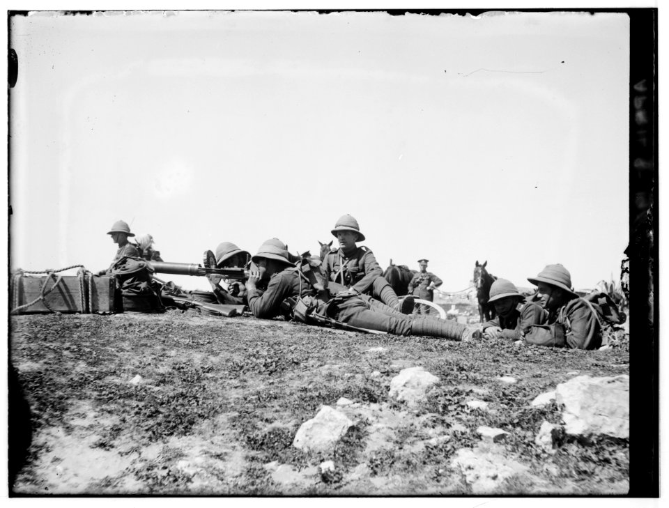 Machine Gun Company E. outskirts of city LOC matpc.00752
