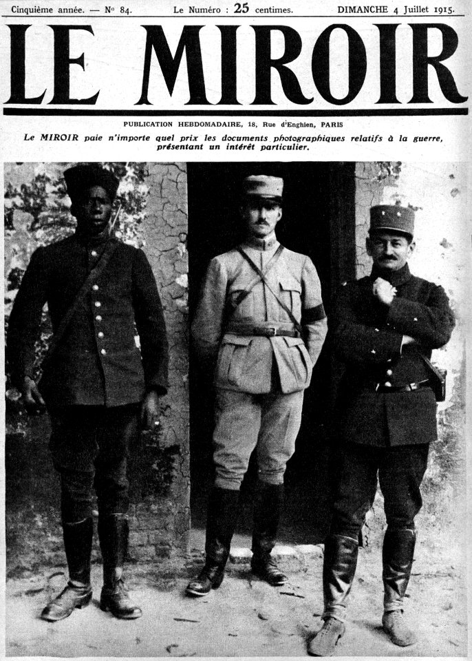 M 84 général Mangin son ordonnance Baba