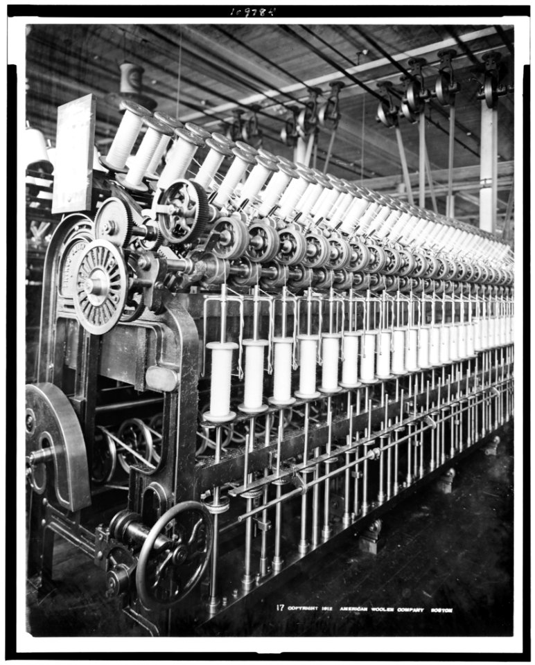 Machine in the American Woolen Co., Boston LCCN94504741