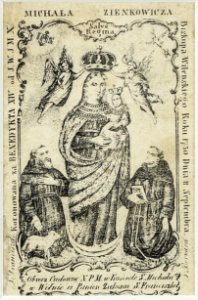 Maci Božaja Sapiežynskaja. Вільня, Маці Божая Сапежынская (XVIII)