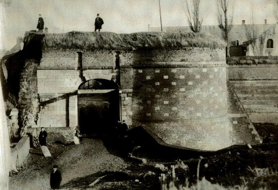 Maastricht, sloop vestingwerken, Tongersepoort3