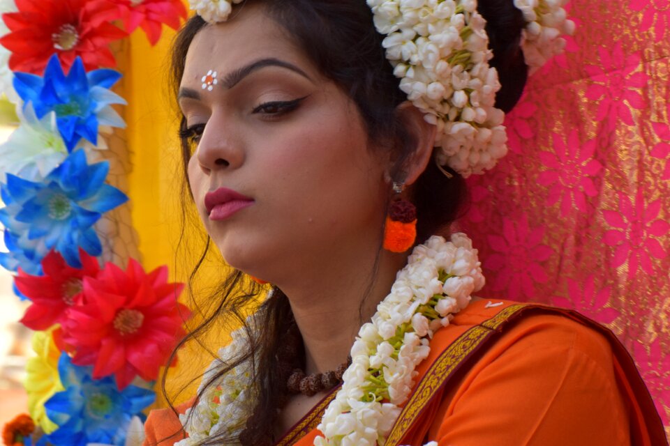 Indian lady beautiful woman ethnic look