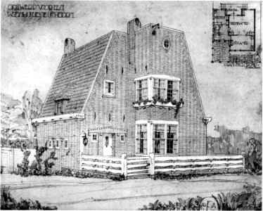 M. de Klerk design for a house Uithoorn