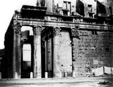 MacPherson, Robert - Der Tempel des Antoninus und der Faustina auf dem Forum in Rom (Zeno Fotografie)