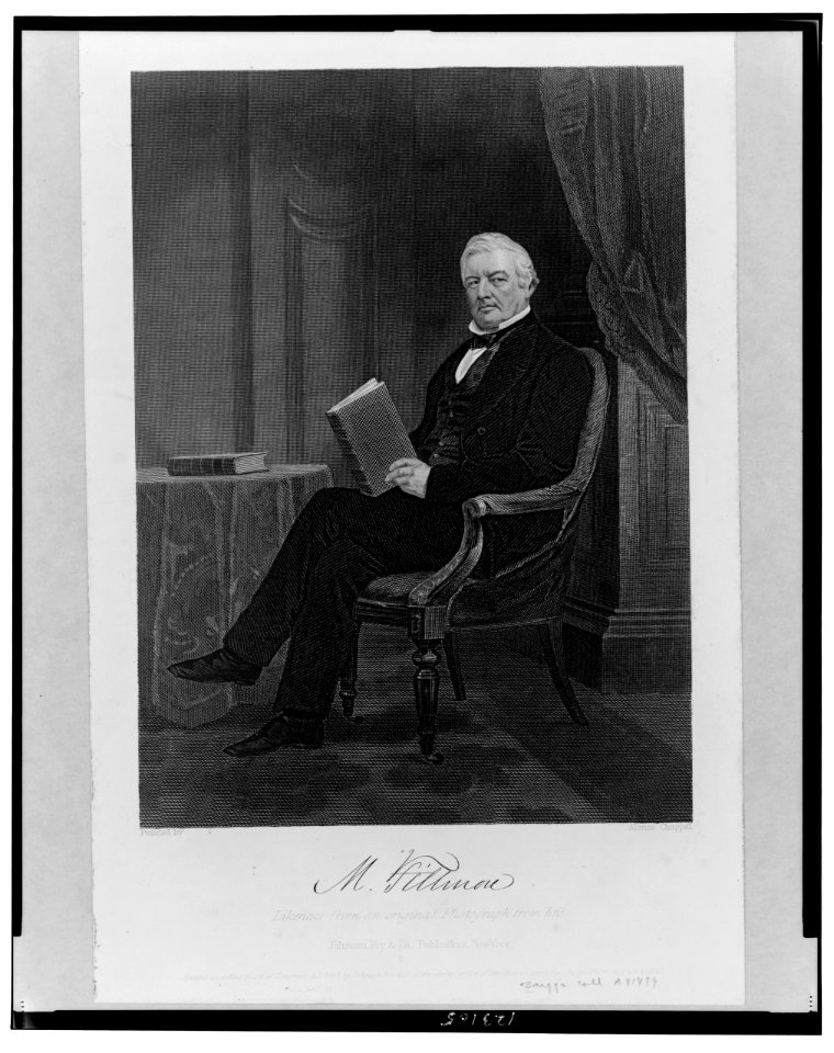 M. Fillmore - painted by Alonzo Chappel. LCCN99403032