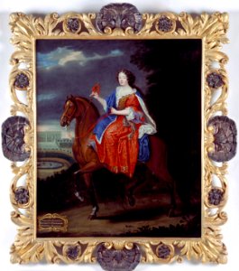 Madame la Duchesse d´Aumont , f.1651.Oljemålning på duk - Skoklosters slott - 22417
