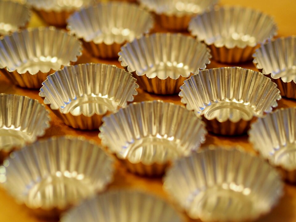 Baking dish tartlets bake