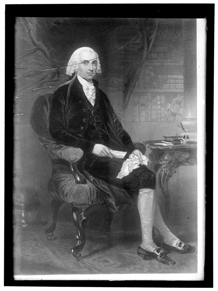 MADISON, JAMES, PRESIDENT OF THE UNITED STATES LCCN2016869253