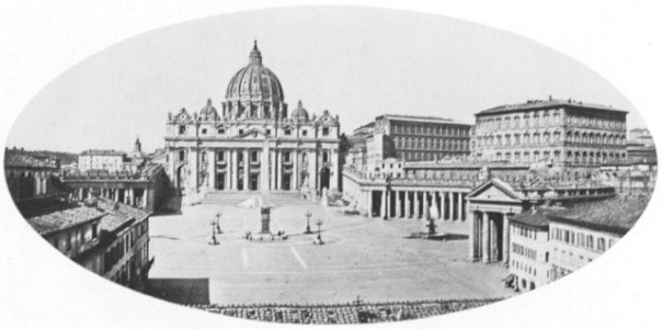 MacPherson, Robert - Der Petersplatz in Rom (Zeno Fotografie)