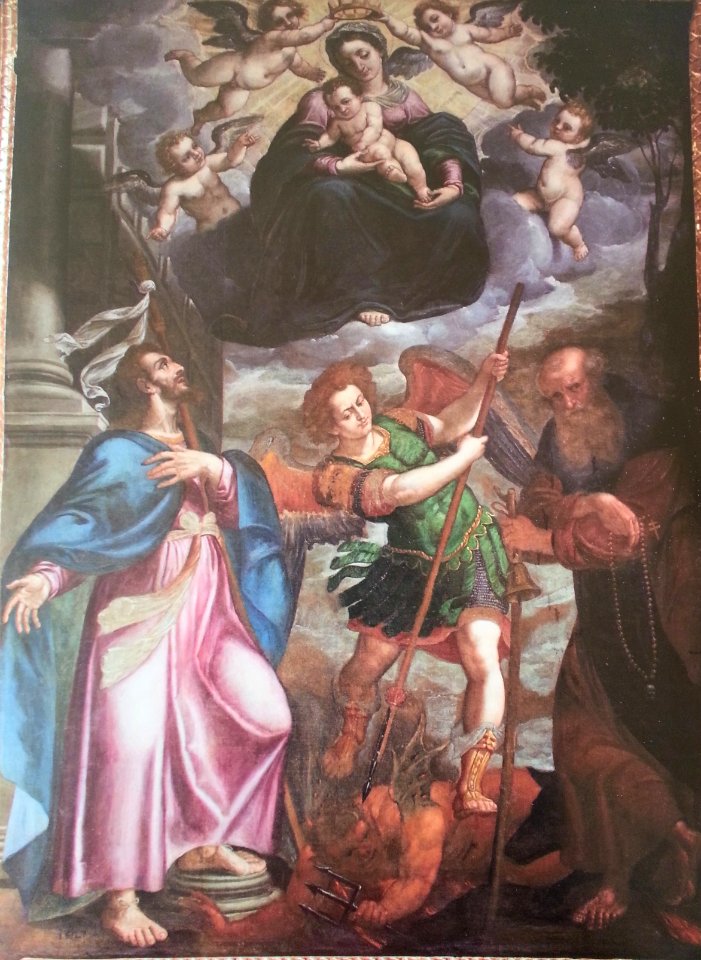 Madonna con Bambino e santi - Colarete di Valgoglio