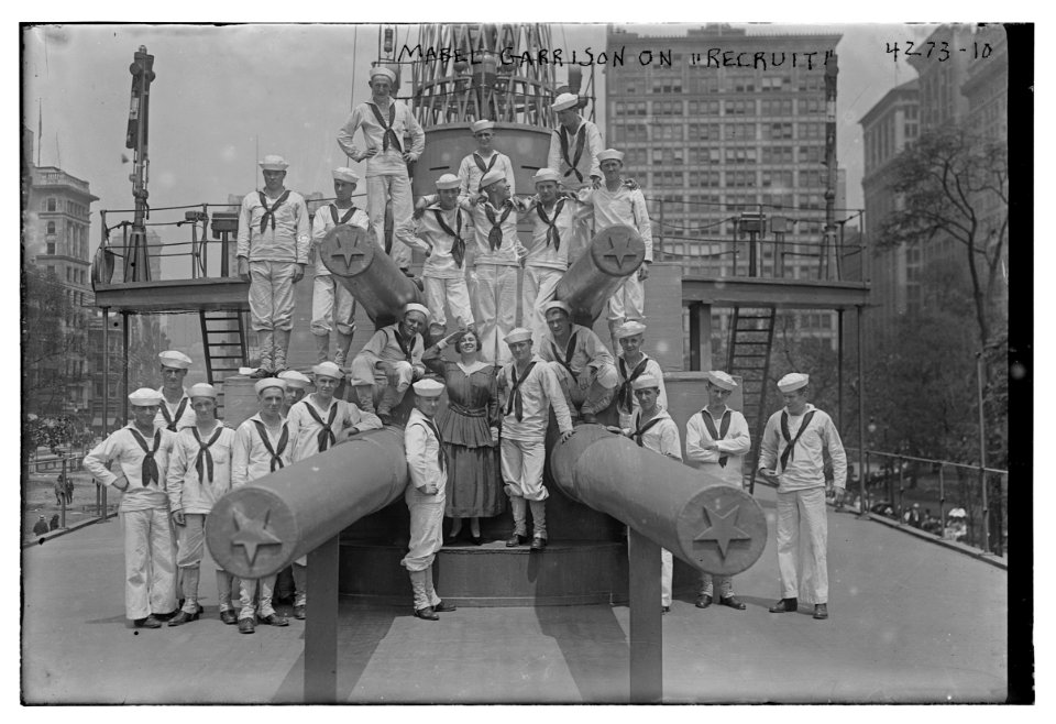 Mabel Garrison on RECRUIT LCCN2014705102