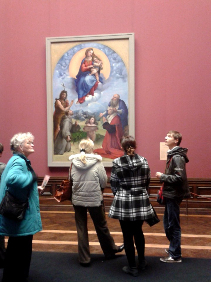 Madonna di foligno in Dresden
