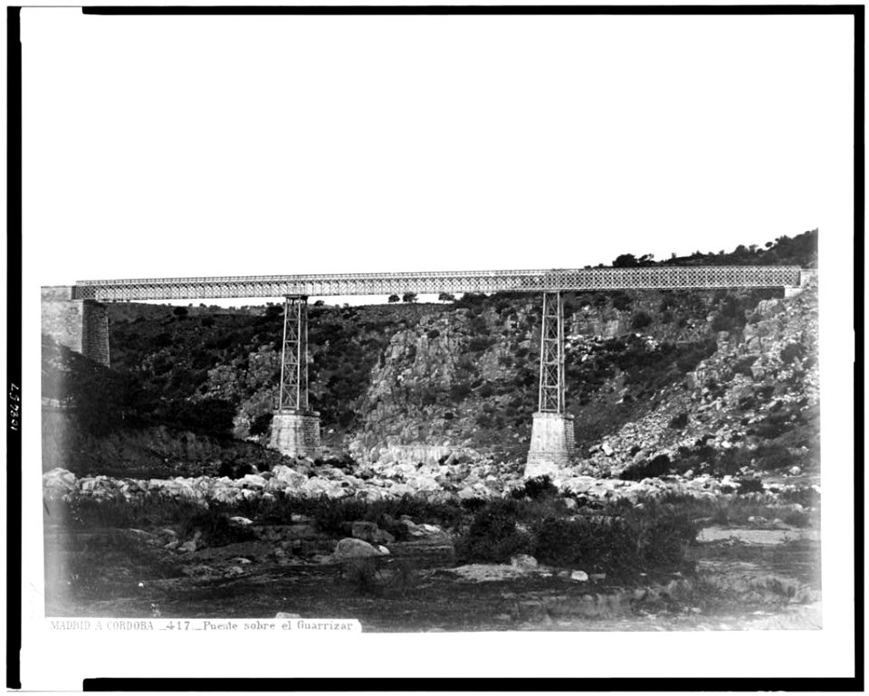 Madrid a Córdoba. Puente sobre el Guarrizar LCCN94511924
