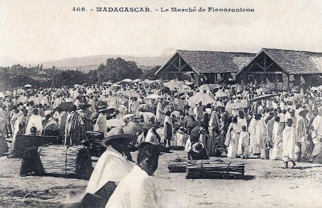 Madagascar-Le Marché de Fianarantsoa
