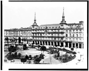 Madrid. La plaza mayor LCCN94511747