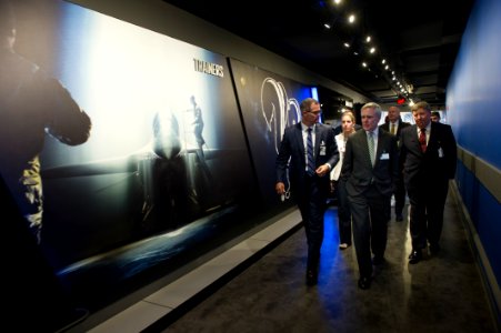 Mabus visits Lockheed Martin's Forth Worth plant 150528-N-AC887-003