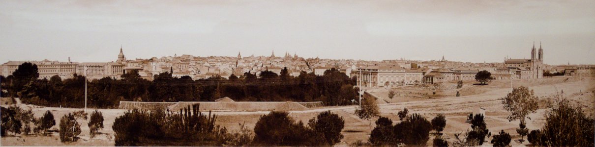 MadridVistaPanorámicaDesdeElRetiroHacia1872