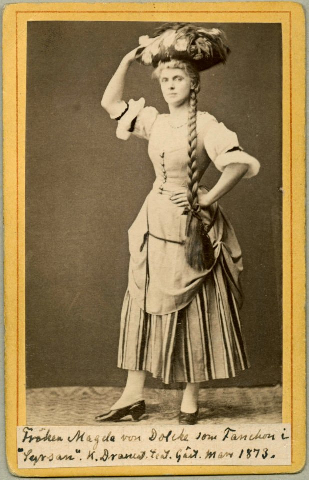Magda von Dolcke, rollporträtt - SMV - H2 120