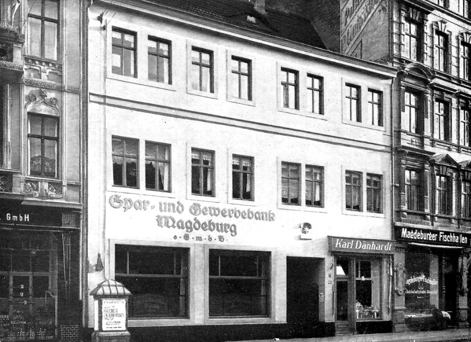 Magdeburg Bankgebäude Breiter Weg 91