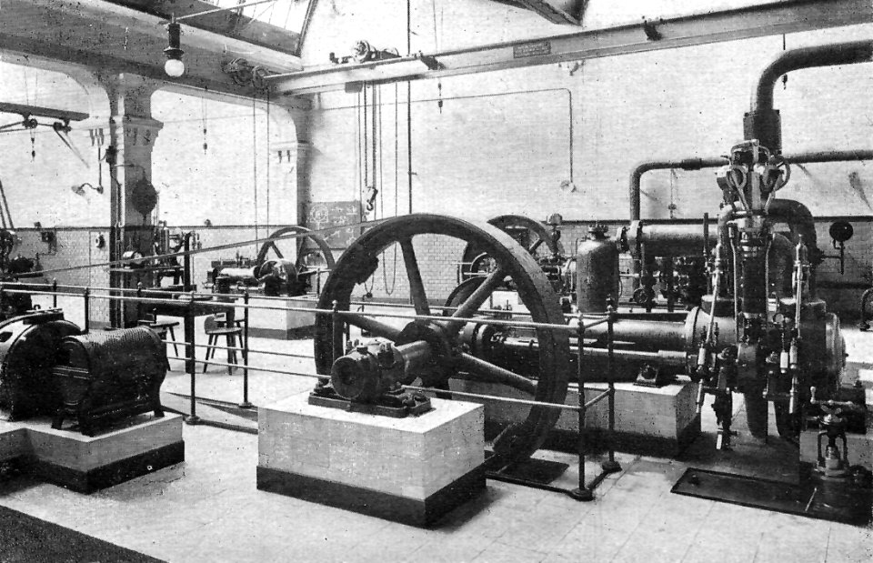 Magdeburg Betriebsdampfmaschinen und Maschinenlaboratorium