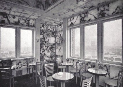 Magdeburg Alabaster-Cafe im Ausstellungsturm
