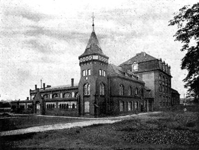 Magdeburg Das Franke-Jugendheim mit Jahnturnhalle