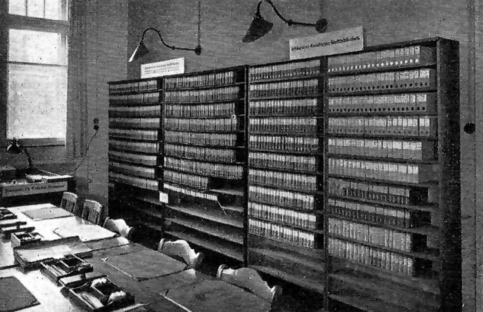 Magdeburg Das Katalog-Zimmer der Stadtbibliothek