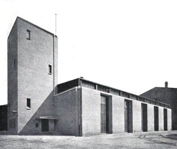 Magdeburg Gaswerk Apparatehaus 1925