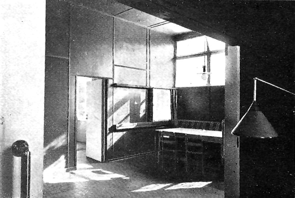 Magdeburg Musterwohnhaus 1927 Wohnzimmer Thermosplattenbauweise Bild 2