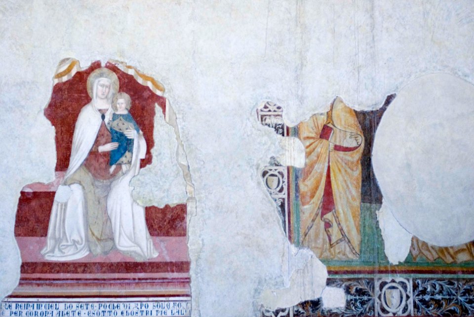 Madonna bambino santa lucia borghetto