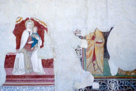 Madonna bambino santa lucia borghetto