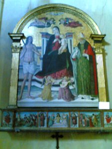 Madonna col bambino Benvenuto di Giovanni Sinalunga photo