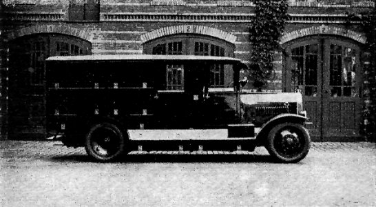 Magdeburg Rüstwagen mit drahtloser Telegrapheneinrichtung