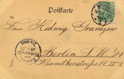 Magdeburg, Sachsen-Anhalt - Stadtansicht (back) (Zeno Ansichtskarten)