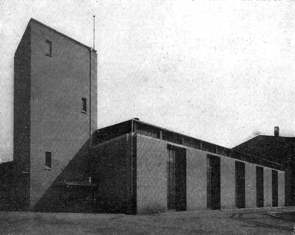 Magdeburg Apparatehaus des Gaswerkes Magdeburg