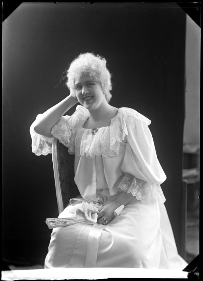 Magna Lykseth in Figaros bröllop at Kungliga Operan 1905 - SMV - NL076