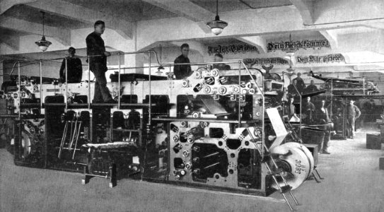 Magdeburg Ein Blick in die Druckerei der Gesellschaft