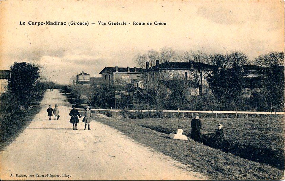 Madirac - route de Creon